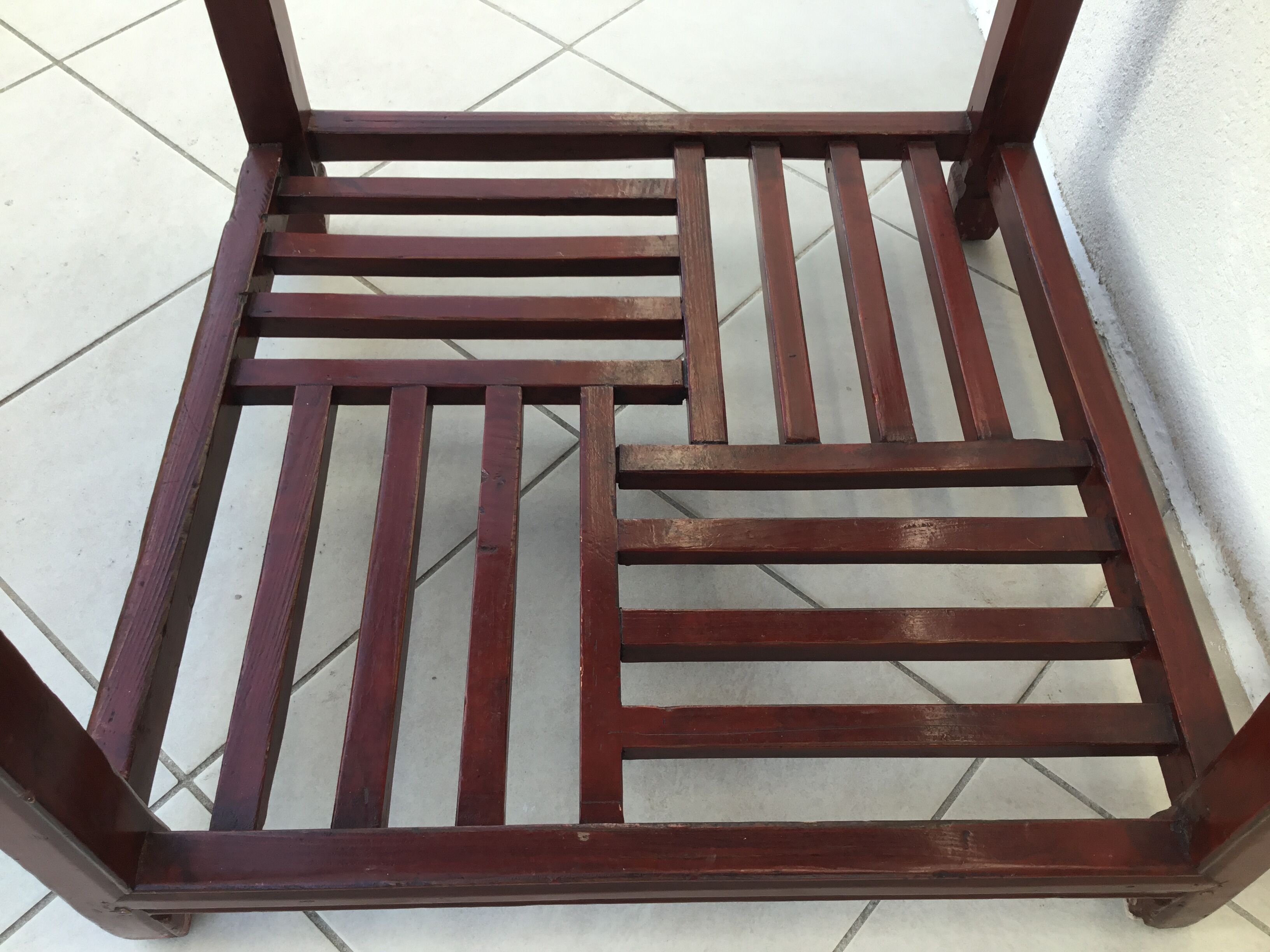 Ancient Chinese tea table
