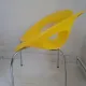 Ripple chair jaune design Ron Arad pour Moroso