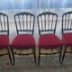 Chaises napoléon III