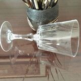 Set 12 crystal wine glasses from Arques 1970