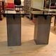 Pair of Roche Bobois side tables by L. Morgaine