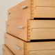 Rare Kai Kristiansen 3 bay wall unit in beech, 1970s