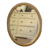 Old beveled mirror