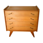 Chest of drawers compass feet 60s