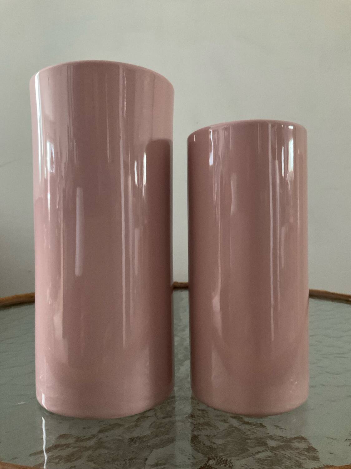 Duo vases vintage Royal céramique années 70-80