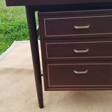 Bureau hollandais en acajou vintage