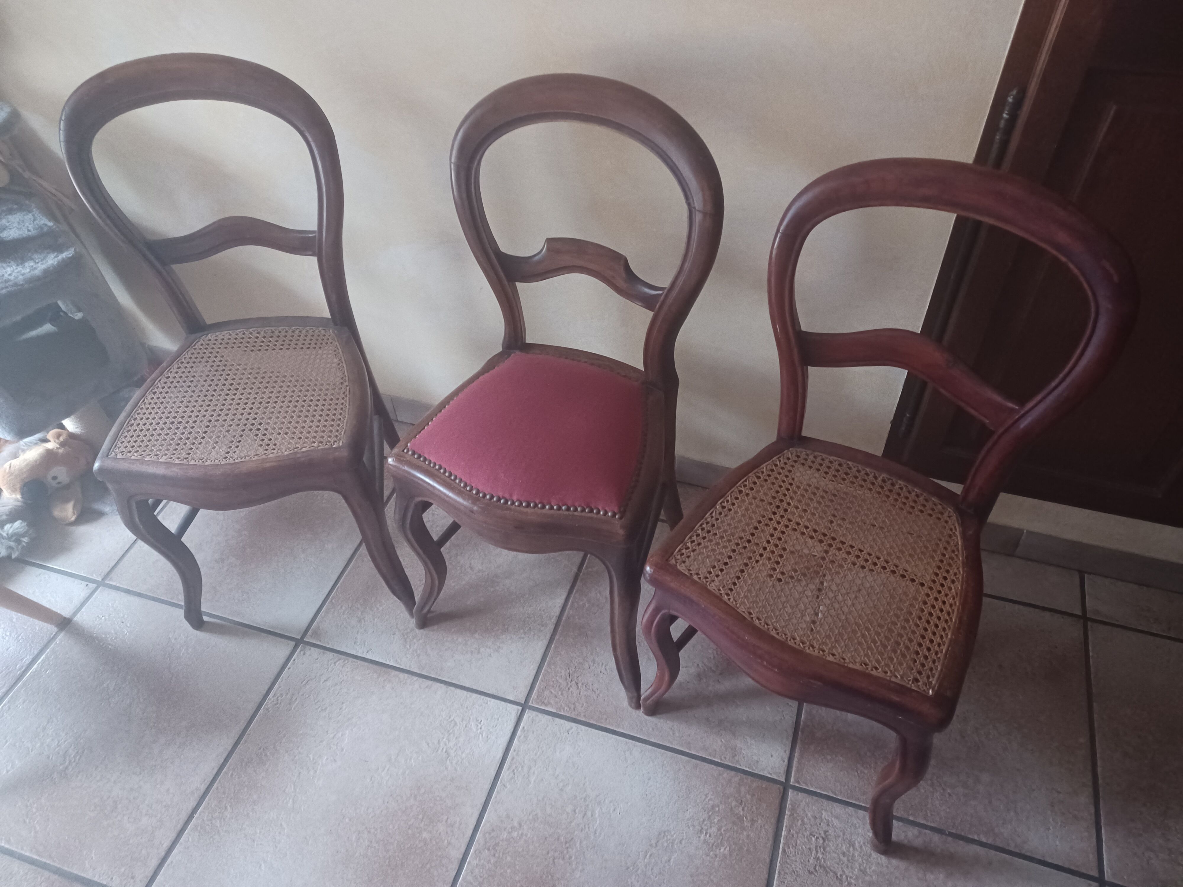 Louis Philippe style chairs