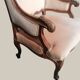 Salon Rocaille / Rococo - 2 fauteuils & 2 chaises - Noyer XIXe