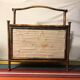Magazine rack in bamboo structure