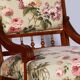 Czech Living Room Set in Beech and Walnut, 1890s, Set of 7