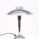 Lampe de table chromée Tokyo Bauhaus des années 1980 Japon