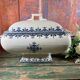 Soup tureen iron earthenware Clairefontaine