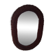 Miroir rotin vintage 80s