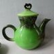 Keraluc Quimper France coffee service, 4 cups