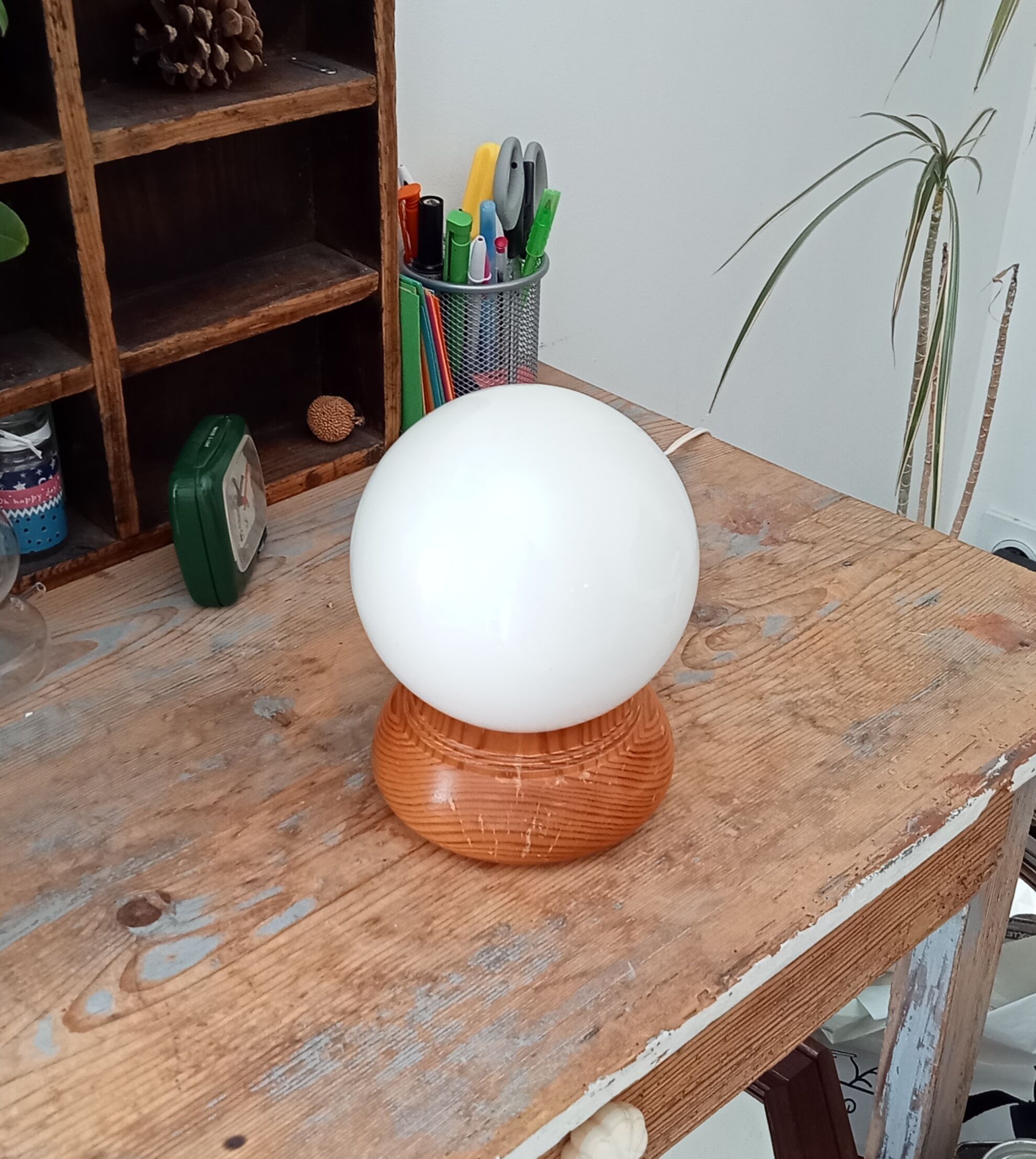 Vintage ball lamp 70s/80s