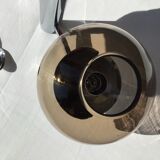 Sciolari smoked globe sconce 1970