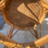 Vintage rattan chair chair