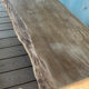 Table basse en noyer