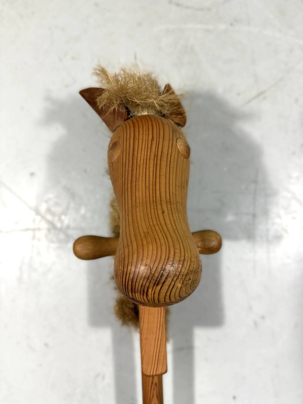 Danish pine hobby horse 1970’s