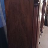 English mahogany shelf sideboard 19th
