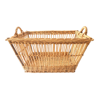 Panière en rotin