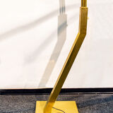Brass floor lamp with seven lights Italy 70s