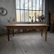 Table de ferme en merisier