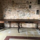 Oak draper's table 1900