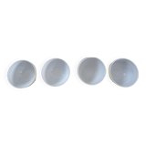 4 professional salad bowls emile henry france 100% french culinary ceramics since 1850