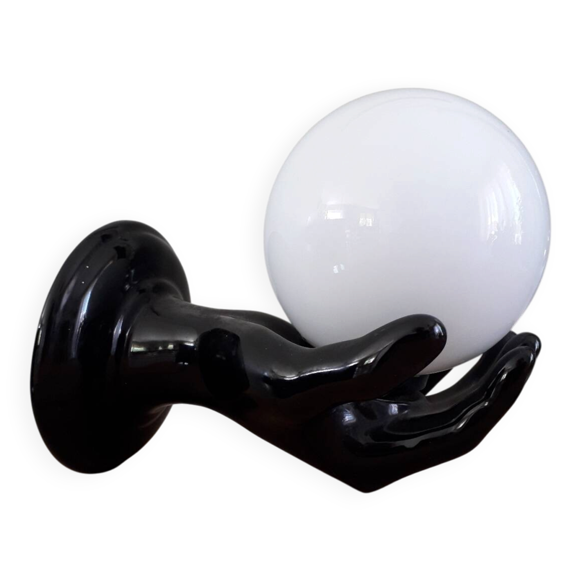 Vintage ceramic wall light