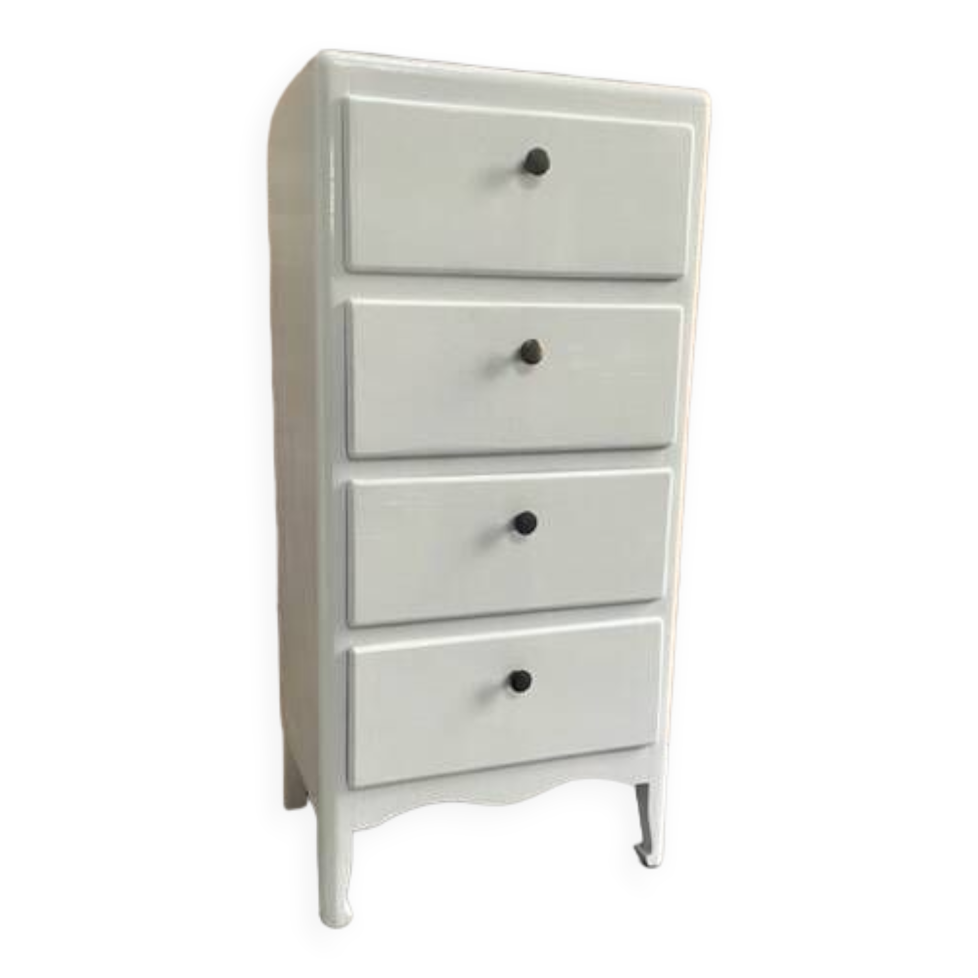 High chest of drawers with 4 original vintage drawers from the 1950s