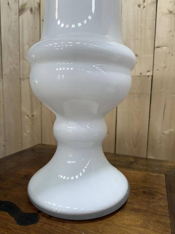 Paire de vases Médicis en verre de Murano