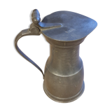 Tin pitcher