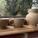 Set of 5 stoneware cups