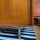 Teak veneer sideboard 80's