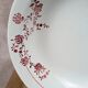 Shallow round plate Saint-Amand model Marcel