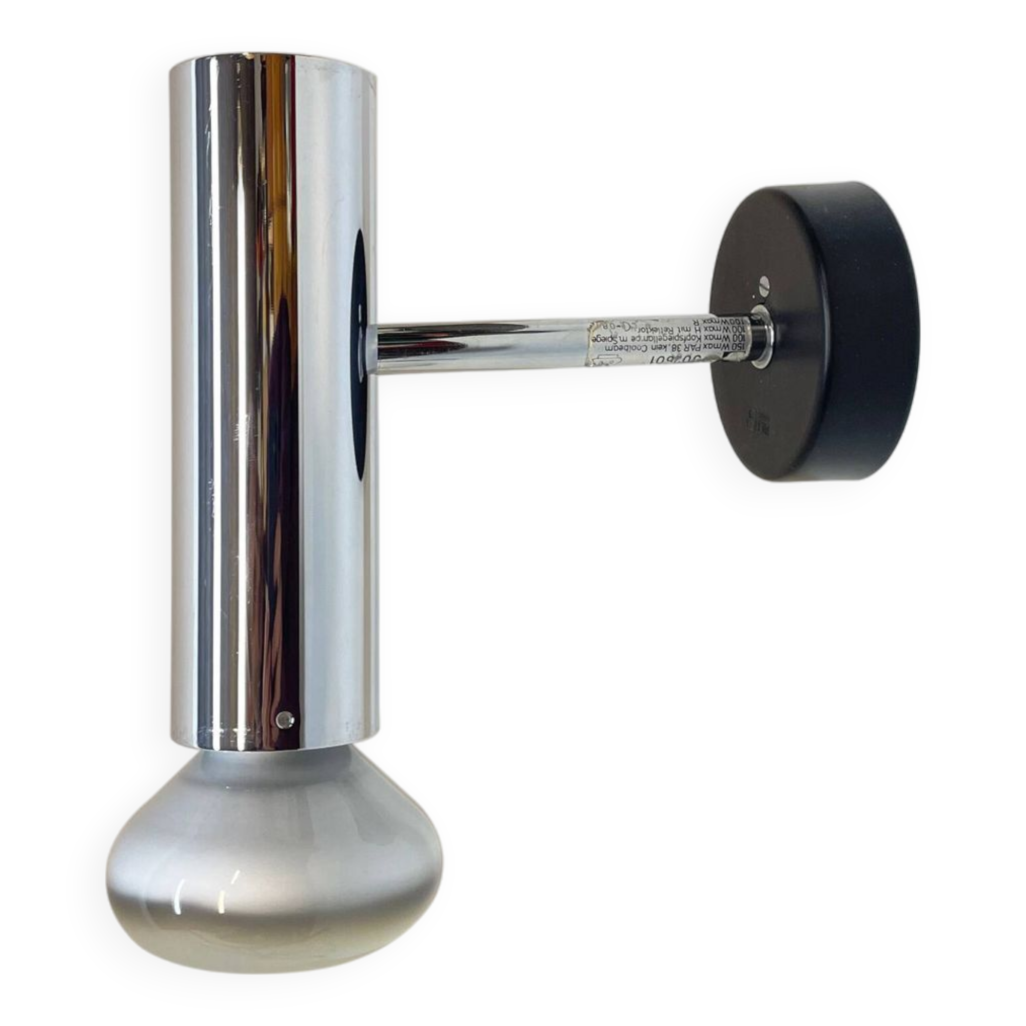 Minimalist Staff Wall Lamp Leuchten, Germany, 1970s.