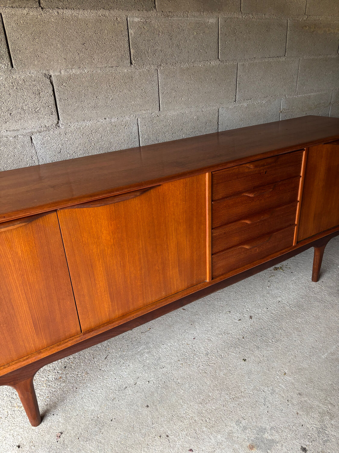 Scandinavian teak sideboard, 1960