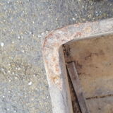 Eighteenth trunk oak patina "original