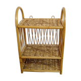 Vintage rattan horse