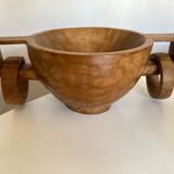 Modernist monoxyl wood cut 1960