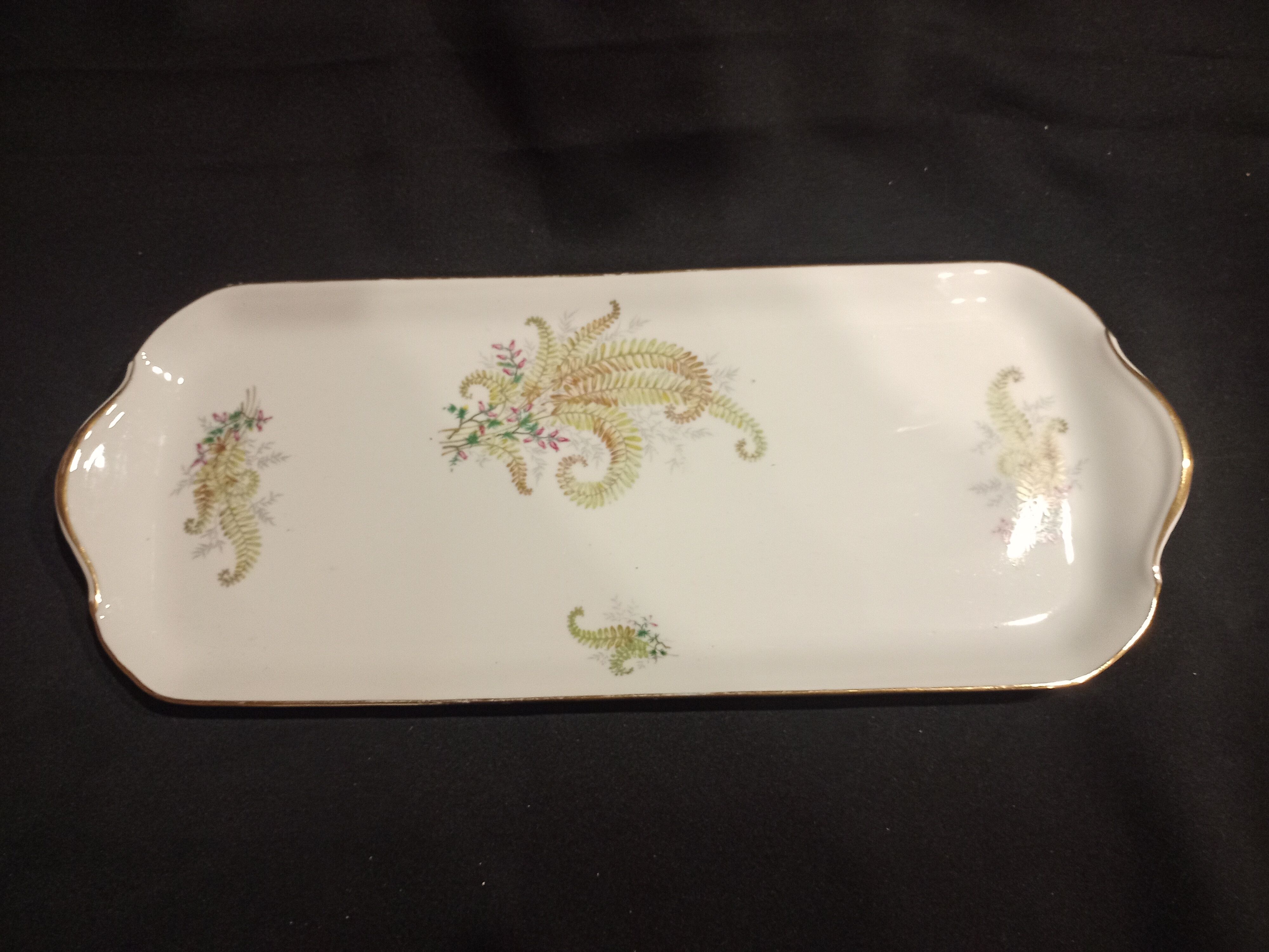 Service à dessert 15 pièces en porcelaine de  Limoges