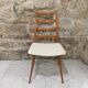 Scandinavian chair reupholstered loop