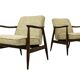 Mid Century Armchairs By Juliusz Kędziorek, Poland, 1960s, Set Of 2