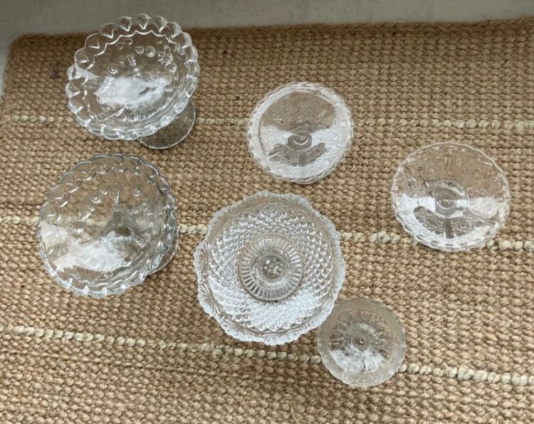 Set of antique crockery