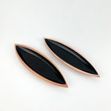 Pair of scandinavian copper cups or bowls ystad metall, design gunnar ander, sweden