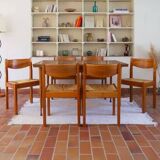 6 chaises Maison Regain orme
