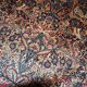 Handmade antique Persian Kerman rug 4.2' x 6.10' (128cm x 211cm) 1920s - 1B778