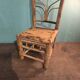 Small bamboo chair
