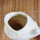 Zoomorphic pitcher fish Ceramic beige FDC Charolles